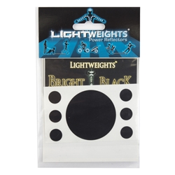 REFLECTOR LIGHTWEIGHTS SAFETY DOTS 7p BLK 