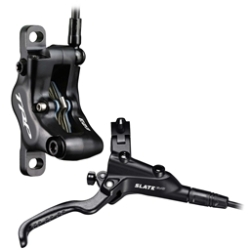 BRAKE DISC TRP SLATE EVO FT w/LVR no/ROTOR BK/BK 