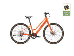 Velotric Step Through Sunset Tangerine