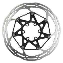 BRAKE PART SRAM DISC ROTOR 140 C-LINE 6B 2-PIECE ROUNDED Ti BOLTS 