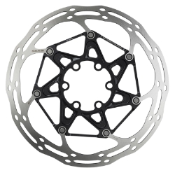 BRAKE PART SRAM DISC ROTOR 160 C-LINE 6B 2-PIECE ROUNDED Ti BOLTS 