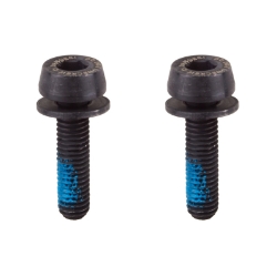 BRAKE PART CPY DISC ADPTR SCREWS ONLY 19mm PAIR f/10-14mm RR MOUNT THICKNESS 