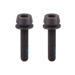 BRAKE PART CPY DISC ADPTR SCREWS ONLY 24mm PAIR f/15-19mm RR MOUNT THICKNESS 