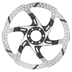 BRAKE PART TRP DISC ROTOR 203mm 6b BK 2pc w/BOLTS 