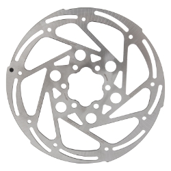 BRAKE PART TRP DISC ROTOR RS02M 160mm 6b 1pc SL w/BOLTS (L) 