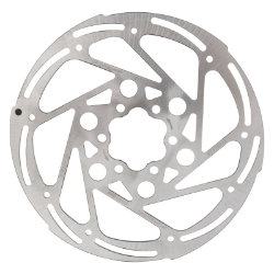 BRAKE PART TRP DISC ROTOR RS02M 180mm 6b 1pc SL w/BOLTS/RUST BLOCKER 