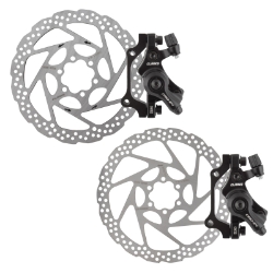 BRAKE DISC CLK CMD-24 MECH EBIKE F&R 180F/160R BK 