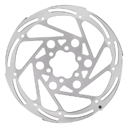 BRAKE PART TRP DISC ROTOR RS02M 160mm 6b 1pc SL w/BOLTS/RUST-BLOCKER 