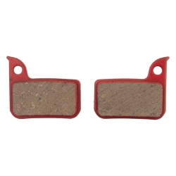 BRAKE SHOES K/S DISC FOR SRAM ROAD ORG/STL w/SPRING 
