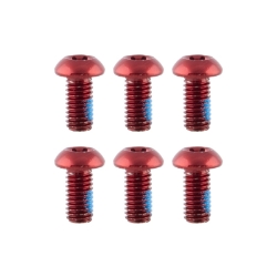 BRAKE PART OR8 DISC BOLTS M5x10 TORX RD PKof6 