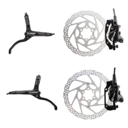 BRAKE DISC CLK REACT-2 HYD FT-180/RR-160 w/LVRS IS BK 
