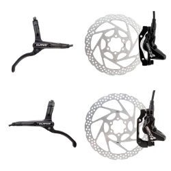 BRAKE DISC CLK REACT-4 HYD FT-180/RR-160 w/LVRS IS BK 