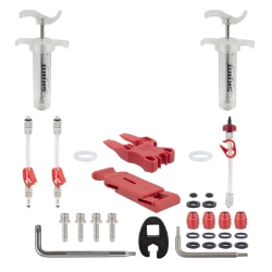 TOOL BRAKE DISC SRAM BLEEDKIT PRO DOT -V2 NO FLUID w/BLEEDING EDGE FITTING 