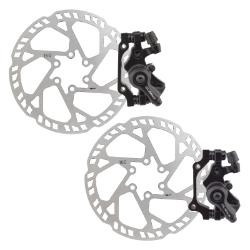 BRAKE DISC CLK CBS-03 MECH F&R 160mm BK 