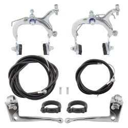 BRAKESET SUNLT STL SIDEPULL F+R w/LVRS SL 