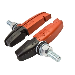 BRAKE SHOES K/S EC-II THRD PR DUAL BK/SAL 