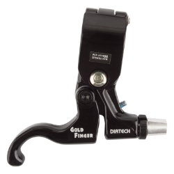 BRAKE LEVER DC TECH99DS 1-FINGR RH BK/BK 
