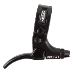 BRAKE LEVER ODY MONO HINGED SHORT RH BK 