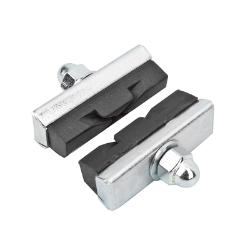 BRAKE SHOES SUNLT 35mm B/O X CUT BK 
