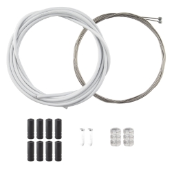 CABLE GEAR CLK KIT F+R SS SPT RD/MT WHT 