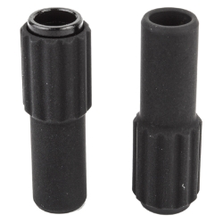 CABLE ADJUSTER CLK IN-LINE 4mm PR BK 