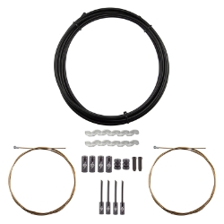 CABLE BRAKE OR8 KIT SUPERSLICK COMPRESSIONLESS F+R RD BK 