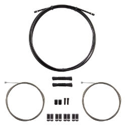 CABLE GEAR SRAM KIT SS F+R RD/MTN V2 BK 