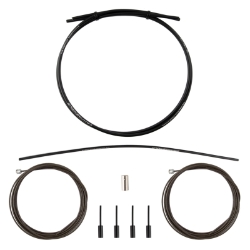 CABLE GEAR CPY KIT CG-FRD700 12/13s F+R EP MAX SMOOTHNESS  BK 