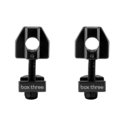 CHAIN TENSION ADJ BOX THREE 10mm/1-AXLE HOLE BK 