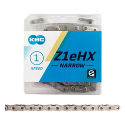CHAIN KMC Z1eHX NARROW +OL 1s SL/SL 112L 