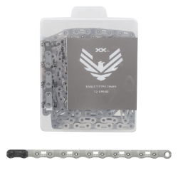 CHAIN SRAM EAGLE XXSL 12s SL 126L T-TYPEHOLLOWPIN POWERLOCK PVD BK 