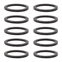 BB PART AXLE WASHER SUNLT ISIS BLK BGof10 