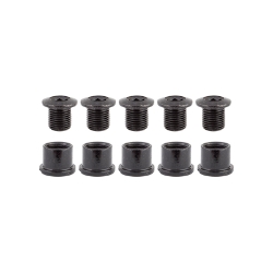 CHAINRING BOLT SET OR8 THRUSTER ROAD DOUBLE STL BK 