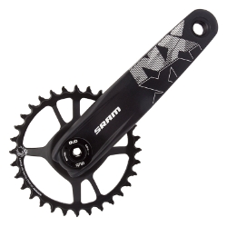 CRANKSET SRAM NX EAGLE 170x32 DM DUB XSYNC2 STL w/oCUPS BK 12s 