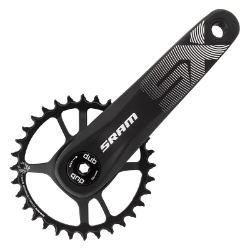 CRANKSET SRAM SX EAGLE 170x32 DM DUB XSYNC2 STL w/oCUPS BK 12s 