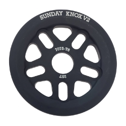 CHAINRING 1pc SUNDAY 25T KNOX V2 BK 