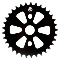 CHAINRING BK-OPS 1pc 33T 1/8 STL BK 