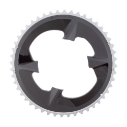CHAINRING SRAM 48T 107mm 4B 2x12 RIVAL BK w/CVR-PLATE 