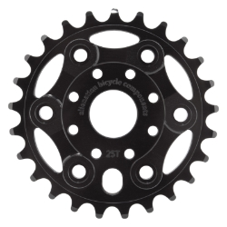CHAINRING AN 1pc 25T 1/8 LYNX BK 