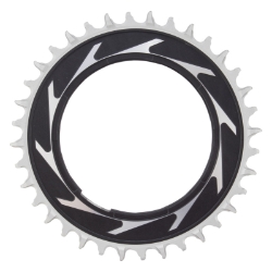 CHAINRING SRAM 36T POWERMETER THREADED EAGLE 0mm BK/SL XXSL D1 T-TYPE 