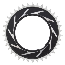 CHAINRING SRAM 38T POWERMETER THREADED EAGLE 0mm BK/SL XXSL D1 T-TYPE 