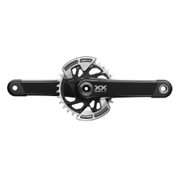 CRANKSET SRAM XX EAGLE 165x32 Q174 CL55 DUB 2-GUARDS NoBB BK T-TYPE 