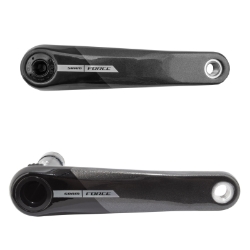 CRANKARM SET SRAM FORCE D2 DUB WIDE 8-BOLT 175 IR-BK NO-BB/SPIDER/CHAINRINGS 