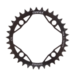 CHAINRING EBIKE CONNEX f/BOSCH-III/YAMAHA/BROSE/BAFANG NARROW-WIDE 104mm 34T 4B BK 