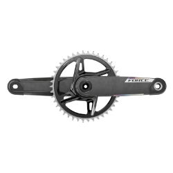 CRANKSET SRAM FORCE 1x E1 XPLR 165x42 DM DUB WIDE NoBB BK (P) 