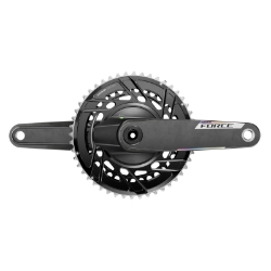 CRANKSET SRAM FORCE AXS E1 POWERMETER SPIDER 170x50/37 TM DUB NoBB BK (P) 