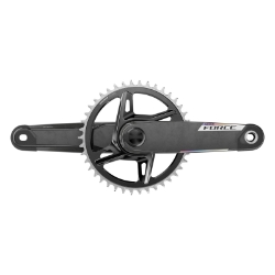 CRANKSET SRAM FORCE 1x XPLR WIDE E1 POWERMETER SPINDLE 170x42 DM DUB NoBB BK (P) 