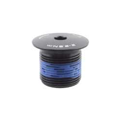 CRANKARM BK-OPS REP SPINDLE BOLT M18x1mm BK 