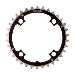 CHAINRING OR8 104mm 34T RAMPED 4B BK/SL 