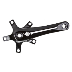CRANKARM SET OR8 165 110 bcd FORGED BLK 